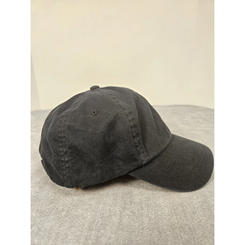 Polo Ralph Lauren Baseball Cap Mens OS Black Red Pony Adjustable Cotton Dad Hat